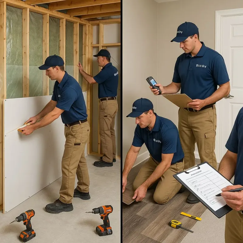 Repairs and Reconstruction process in Williamson, WV